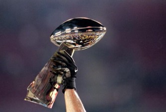 View of Lombardi Trophy