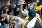 MLB: Oakland Athletics at Texas Rangers
