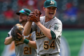 Oakland Athletics v Texas Rangers